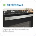Ver mais imagens de Fogão Itaglass Plus 4bocas com Acendimento Automático e Mesa de Vidro Itatiaia
