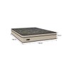 Colchão Casal D26 Vigo Molas Ensacadas 138x188x24cm Umaflex - 2