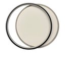 Ver imagem 1 de Plafon Sirius 50w Preto 47cm - GMH