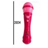 Brinquedo Microfone Musical Infantil Cores:rosa - 2