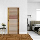 Ver imagem 4 de Porta BBB Mista 82 X 210 Batente Misto 11cm Fechadura Externa Lado Esquerdo- Hale