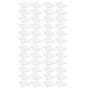 Ver imagem 1 de 48 Pratos Quadrados Brancos Grandes 21cm Plástico Lanchonete Padaria Cozy Coza