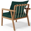 Ver imagem 5 de Poltrona Decorativa para Sala de Estar e Living Alícia B04 Bouclê Verde