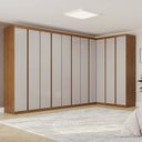 Ver imagem 1 de Guarda-roupa Modulado 6 Peças 11 Portas Arani Cabecasa Madeiraoriginals