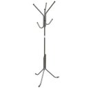 Ver imagem 1 de Cabideiro De Chão Pintura Eletrostática Cinza Sky Grande – 67X175 Cm