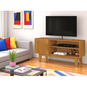 Rack para Tv – Elegância e Funcionalidade Design Moderno:naturale