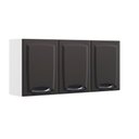 Ver imagem 2 de Conjunto Cozinha Modulada 3 Peças Itatiaia New Premium Aço 8 Portas 2 Gavetas Grafite