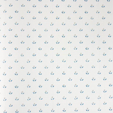 Papel de Parede Floral Azul com Cola Inclusa- Vinilico Lavável