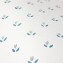 Ver imagem 5 de Papel de Parede Floral Azul com Cola Inclusa- Vinilico Lavável