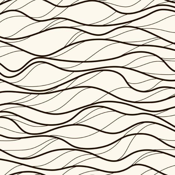 Wavy Stripes - Papel de Parede - 0,58 x 1,50m