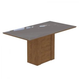 Conjunto Sala de Jantar Mesa Tampo em Vidro Rafaela 4 Cadeiras Nicole Cimol - 2