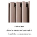 Ver imagem 4 de Cortina Blackout 2,20m X 1,30m Corta 100% a Luz para Sala Quarto Janela Cozinha Blecaute Lilás