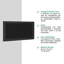 Ver imagem 7 de Mesa Para Computador Gamer E Painel Para Tv Até 55 Polegadas Preto Carraro