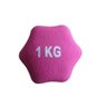 Haltere Neoprene 1kg Pelegrin Pel-001D Rosa - 3