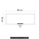 Ver imagem 4 de Armário Aéreo Basculante 80cm Nala Freijó Uv/off Acetinado Z44 - Mpozenato