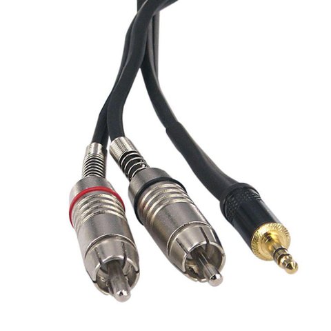 Cabo P2 Estereo para 2 Rca Santo Angelo - 15 Metros