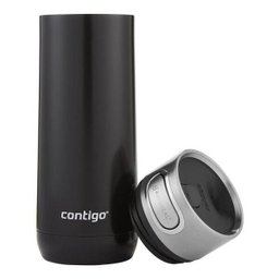 Garrafa Térmica Luxe Autoseal Preta 473ml Contigo - 6