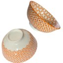 Ver imagem 5 de Cumbuca Bowls Kit 6 Peças Tigelas Estampados 300ml Vintage