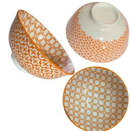 Cumbuca Bowls Kit 6 Peças Tigelas Estampados 300ml Vintage - 6