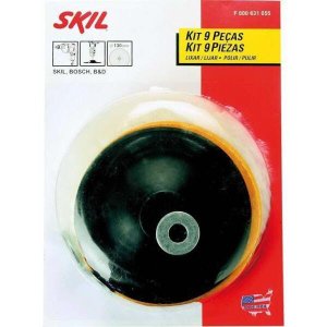 Jogo para Polir e Lixar Skil, 9 Peças - F000631055