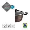 Jogo De Panelas Antiaderente Tramontina Sicília 10 Peças Silicia Grafite Barato - 2