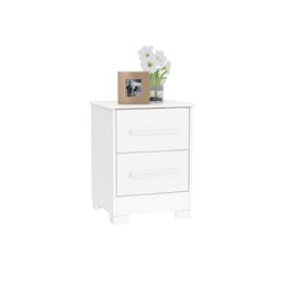 Mesa de Cabeceira MDF Meli Camas Fênix - Branco - 1