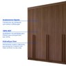 Guarda-Roupa Casal MDF 8 Portas Ripado Império - 8