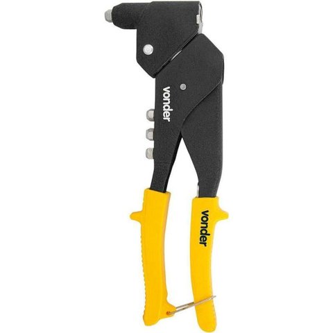 Rebitador Manual Alicate 4 Bicos 2,4-3,2-4,0-4,8mm Giratório