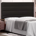 Ver imagem 2 de Cabeceira Estofada Cama Box Casal Queen Size La Italian 160cm Corano Marrom - Desk Design