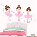 Ver imagem 1 de Adesivo Decorativo Trio Bailarinas