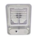 Ver imagem 6 de Ventilador Umidificador Agua 3 Velocidades Touch USB LED Verao Calor Casa Mesa Trabalho Estudo Silen