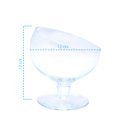 Ver imagem 2 de Taça Decorativa De vidro Bomboniere Transparente Pequena