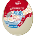 Ver imagem 2 de Assento Tampa para Vaso Sanitário Oval Plus Bellart Perfumado Floral Bege Durín