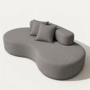 Ver imagem 7 de Sofá 3 Lugares na Caixa 180 cm Orgânico Arco Bouclê B05 - D'Rossi