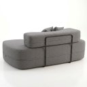 Ver mais imagens de Sofá 3 Lugares na Caixa 180 cm Orgânico Arco Bouclê B05 - D'Rossi