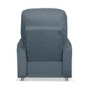 Ver imagem 3 de Poltrona do Papai Reclinável Confortável Suede Azul Turquesa