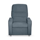 Ver imagem 6 de Poltrona do Papai Reclinável Confortável Suede Azul Turquesa