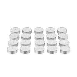 Kit Mini Velas Parafina Tea Lights Pequena 50 Unidades - 4