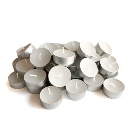 Kit Mini Velas Parafina Tea Lights Pequena 50 Unidades - 1