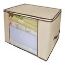 Ver imagem 1 de Caixa Organizador de Roupas Flexivel com Ziper Multiuso para Guarda Roupa Cama Edredom e Closets Sac