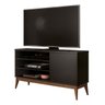 Rack Tv 42 Mdp Madeira Edn Móveis Modelo Vinci 116cm:preto - 1