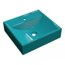 Ver imagem 1 de Cuba / Pia De Apoio Q39 Ravena 39,5x37cm - VERDE