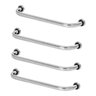Kit Barras De Apoio Aluminio Idosos Deficientes - 3 BARRAS DE 80 CM - 1