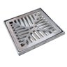 Grelha Coletora Grelha Em Aluminio Saida Inferior Alume - 30 X 30 CM - 1
