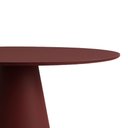 Ver imagem 2 de Mesa de Jantar Cone Oval 198x122 Cm Laca Vinho Marsala