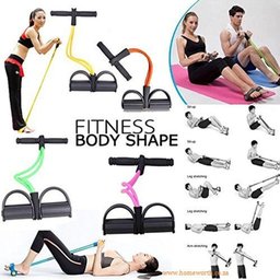 Extensor Elástico C/pedal para Exercício Fitness Funcional - 3