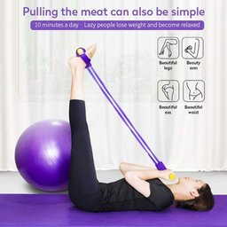 Extensor Elástico C/pedal para Exercício Fitness Funcional - 2