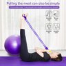 Extensor Elástico C/pedal para Exercício Fitness Funcional - 2