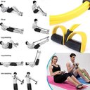 Ver imagem 4 de Extensor Elástico C/pedal para Exercício Fitness Funcional