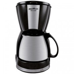 Cafeteira Elétrica 600ml Inox 15 Temp Britânia 127v - 1
